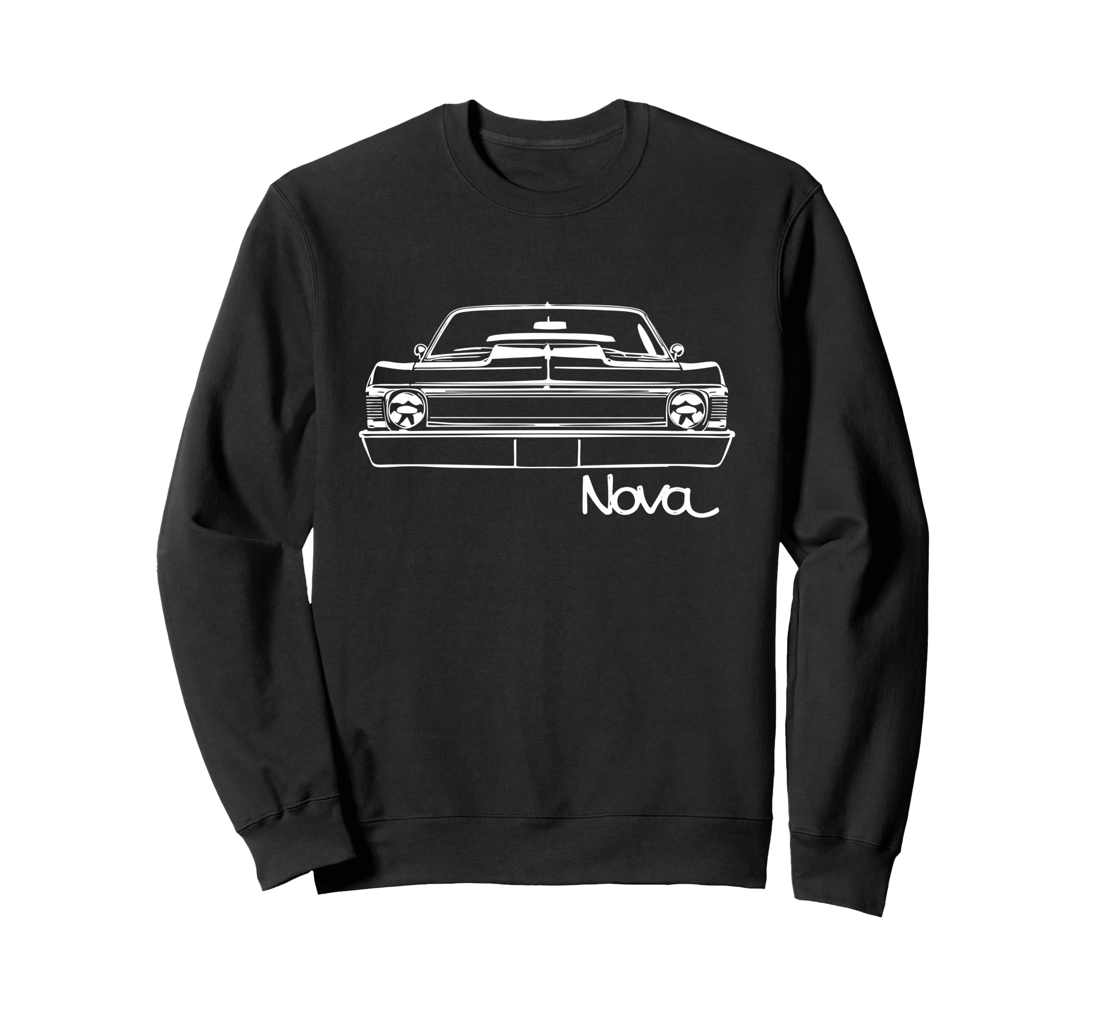 1970 70 Nova Ss Front Grill Sweatshirt - Streetwear Style for Adults - T-Shirt, Sweatshirt, Hoodie