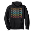 Cowboys Cowboy Hoodie - Graphic Print for Adults - T-Shirt, Sweatshirt, Hoodie