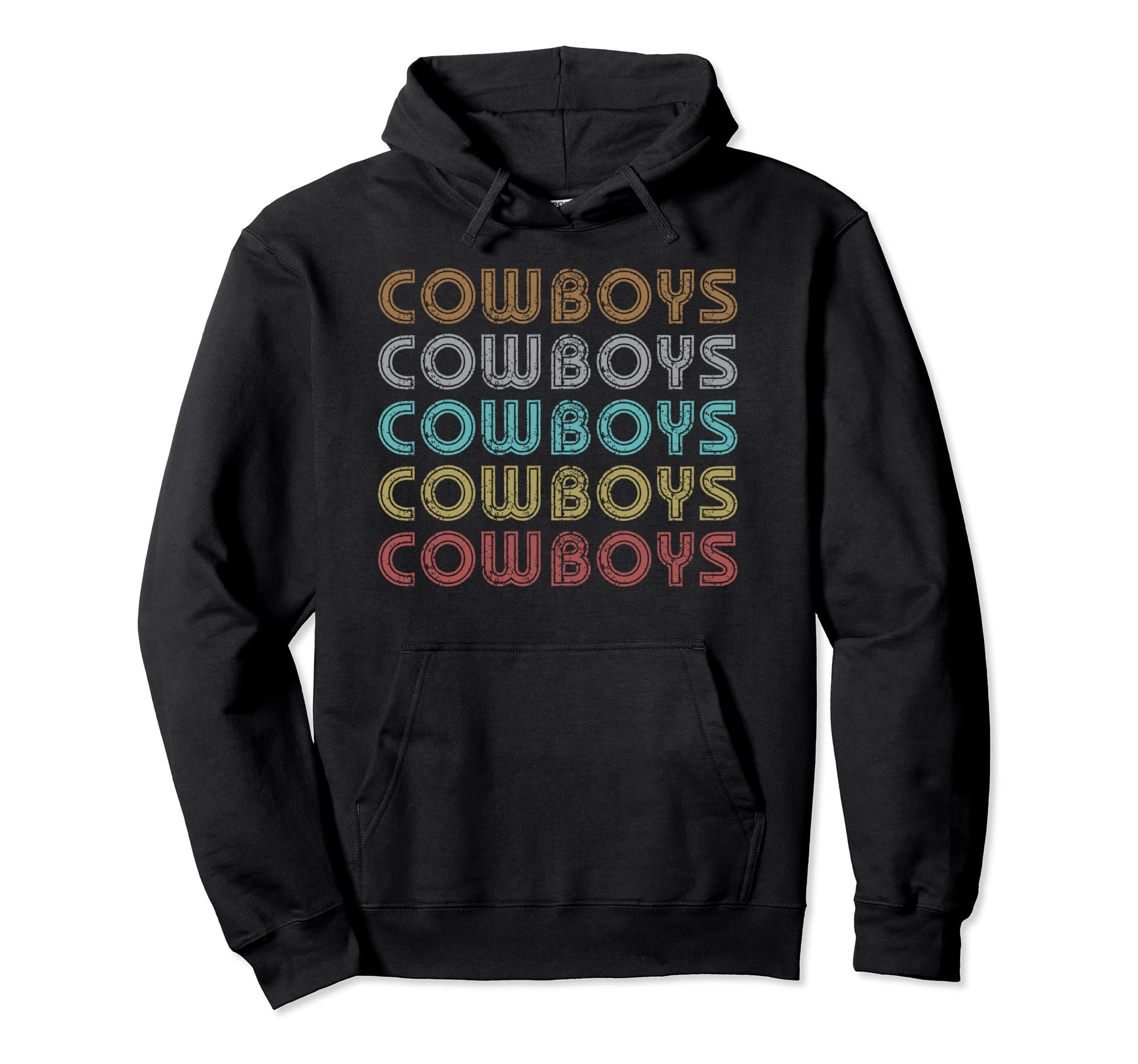 Cowboys Cowboy Hoodie - Graphic Print for Adults - T-Shirt, Sweatshirt, Hoodie
