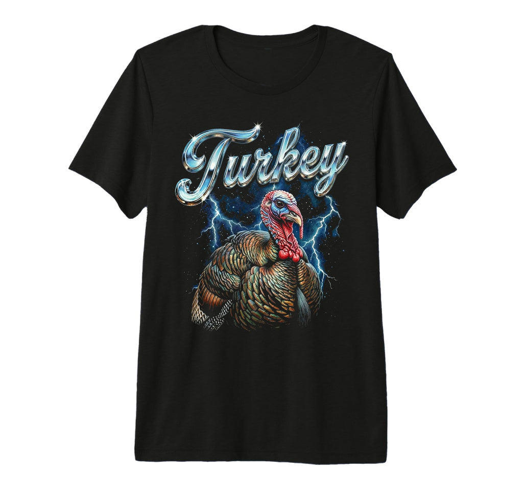 Turkey 90S Funny Turkey 80S Farm Birds T-Shirt - Graphic Print Unisex - T-Shirt, Sweatshirt, Hoodie