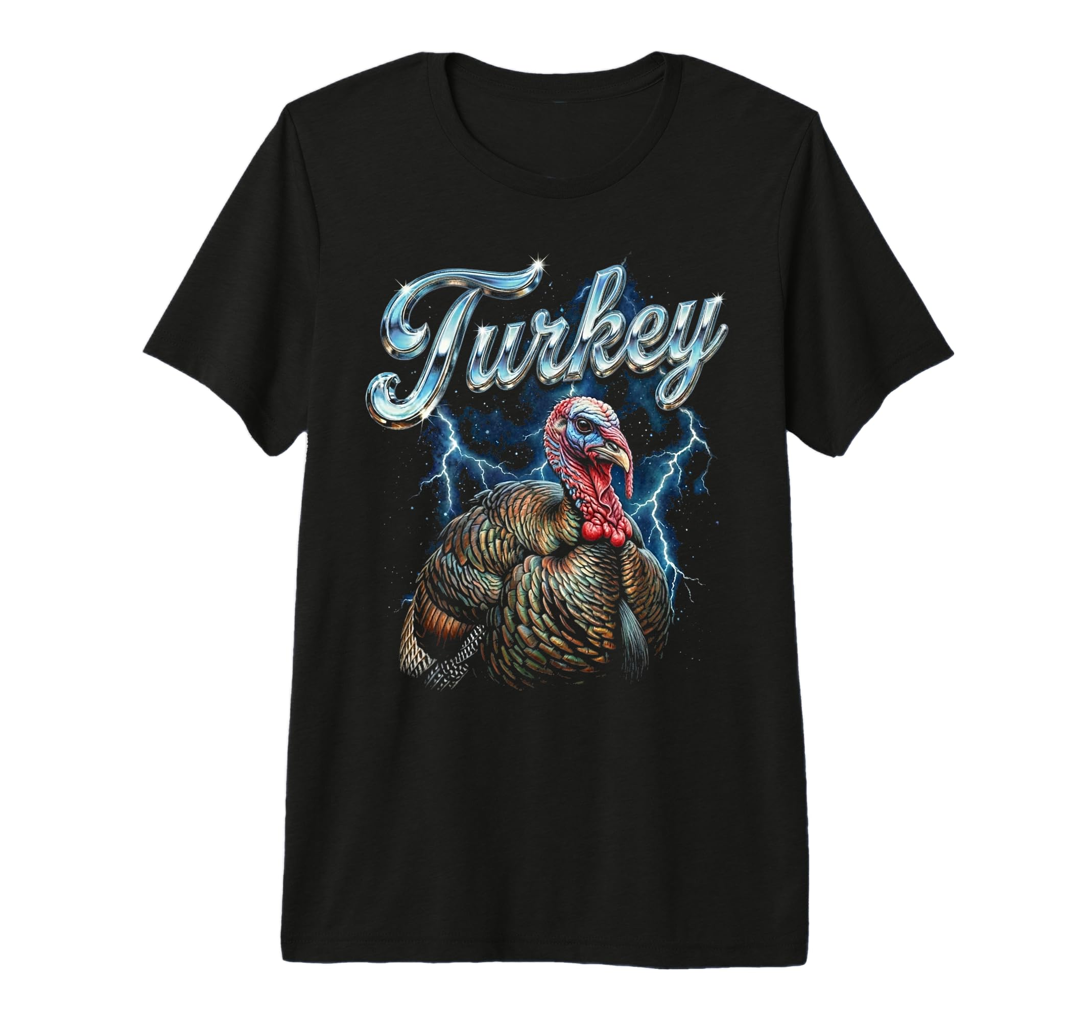Turkey 90S Funny Turkey 80S Farm Birds T-Shirt - Graphic Print Unisex - T-Shirt, Sweatshirt, Hoodie