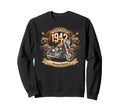 Born 1942 Motorcycle Lovers 83Rd Sweatshirt - Unique Graphic Men Women - T-Shirt, Sweatshirt, Hoodie
