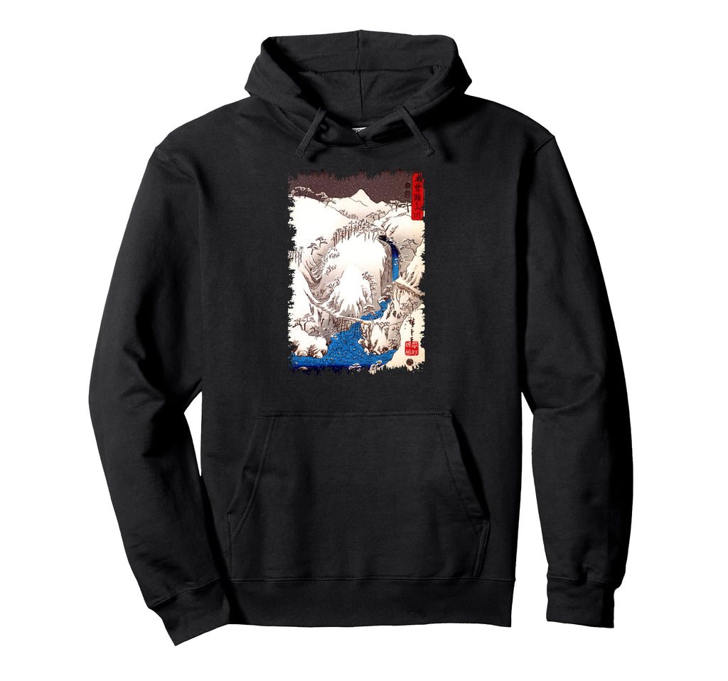 Famous Art Snow Landscape Hoodie - Custom Art Print Men Women - T-Shirt, Sweatshirt, Hoodie