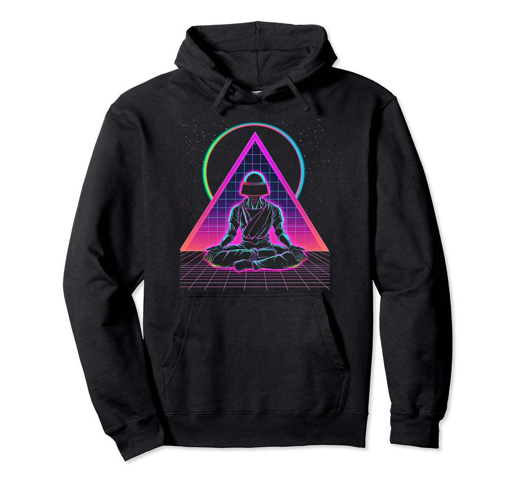 Synthwave Astronaut Cyberpunk 80S Sci Fi 270 Hoodie - Unique Graphic Unisex - T-Shirt, Sweatshirt, Hoodie