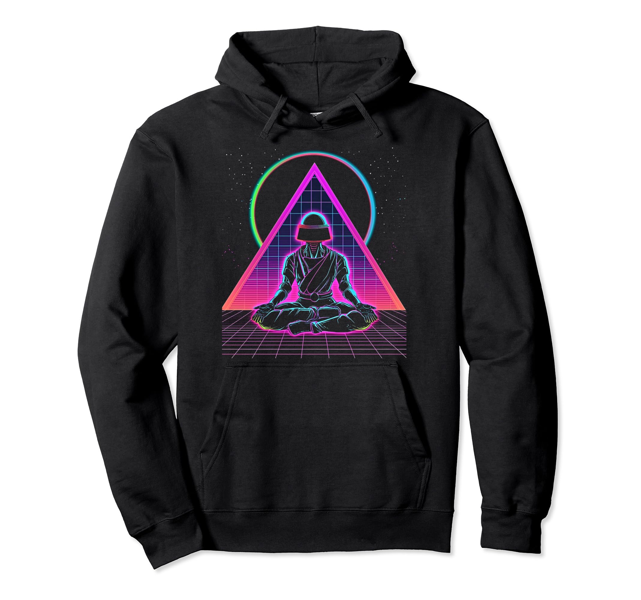 Synthwave Astronaut Cyberpunk 80S Sci Fi 270 Hoodie - Unique Graphic Unisex - T-Shirt, Sweatshirt, Hoodie