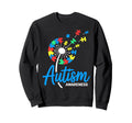 Autism Mom Autism Dad Autism Sweatshirt - Casual Everyday Wear Unisex - T-Shirt, Sweatshirt, Hoodie