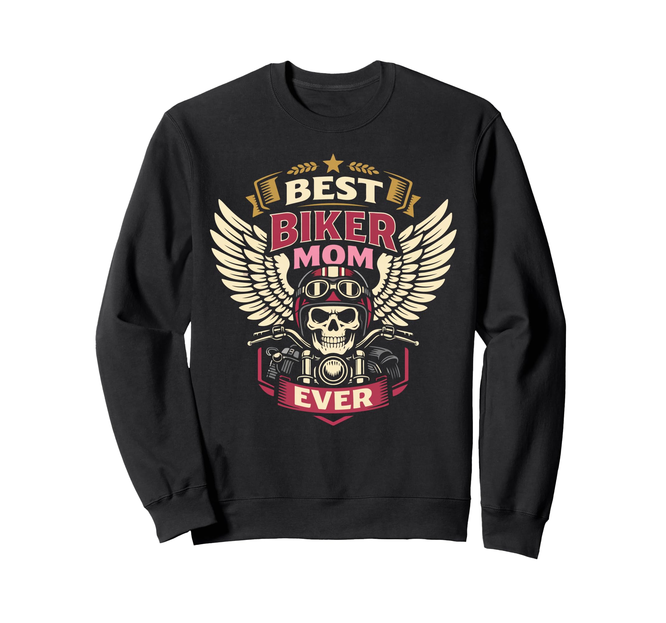 Motorcycle Biker Mom Best Biker Sweatshirt - Casual Everyday Wear Unisex - T-Shirt, Sweatshirt, Hoodie