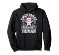 Emotional Support Human Mental Hoodie - Aesthetic Graphic for Adults - T-Shirt, Sweatshirt, Hoodie