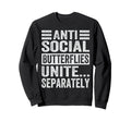 Antisocial Butterflies Unite Sweatshirt - Novelty Apparel Men Women - T-Shirt, Sweatshirt, Hoodie