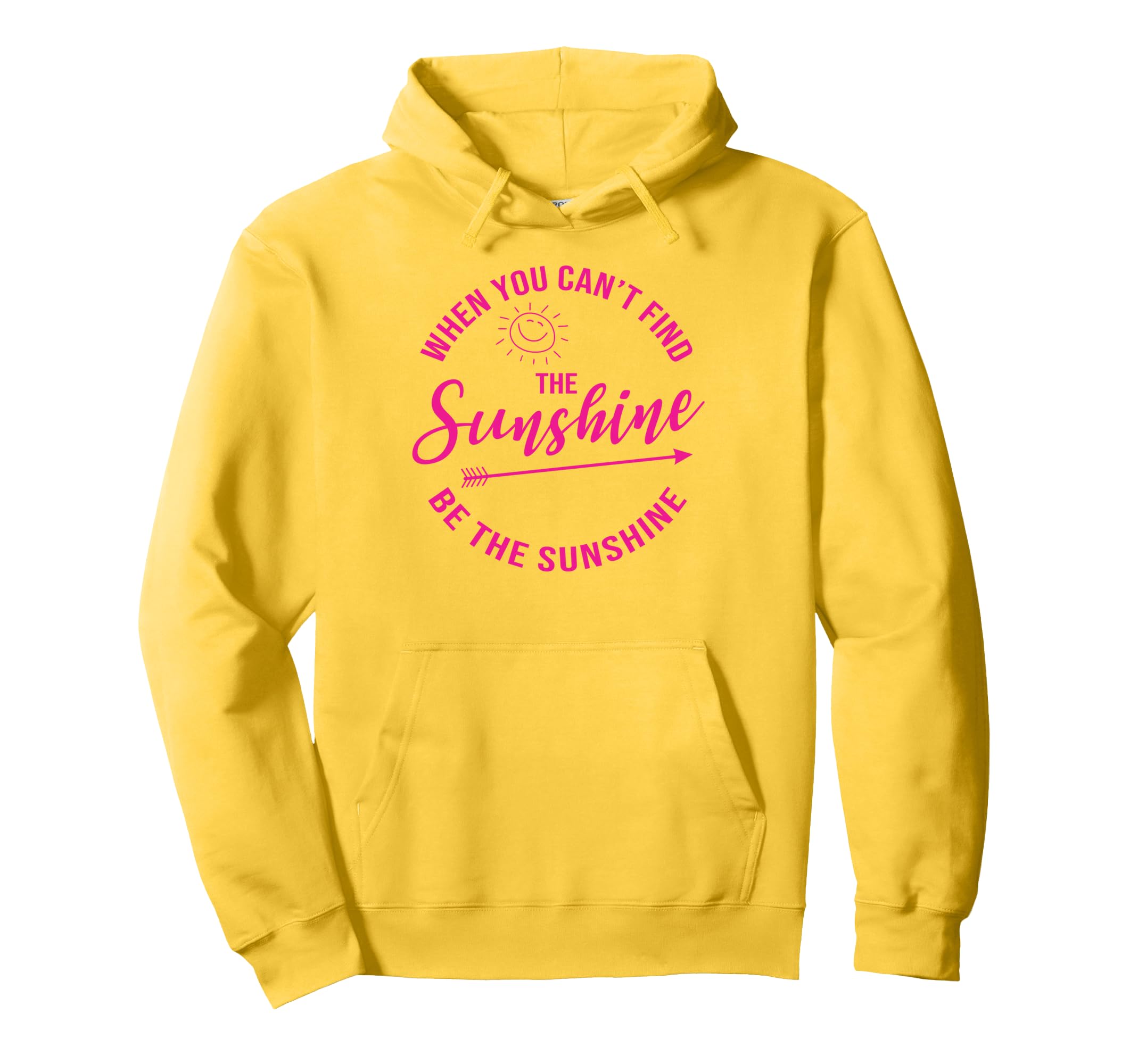Be Sunshine Motivational Positive Karma Hoodie - Unique Graphic for Adults - T-Shirt, Sweatshirt, Hoodie