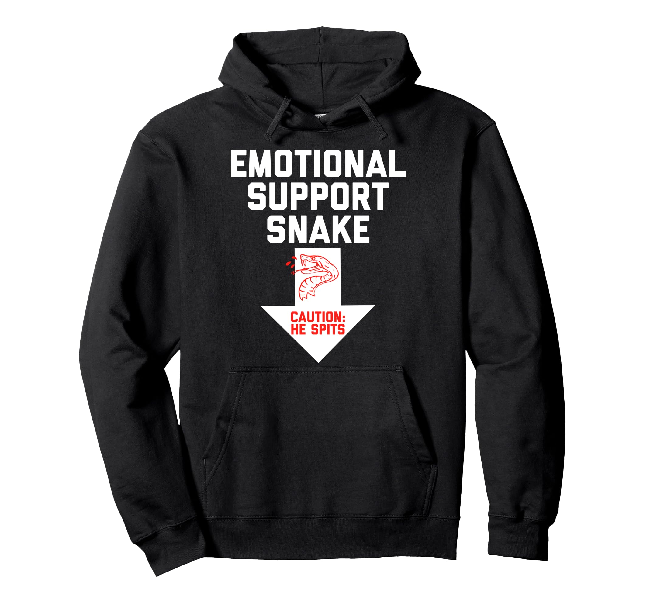 Crude Inappropriate Emotional Support Hoodie - Custom Art Print Unisex - T-Shirt, Sweatshirt, Hoodie