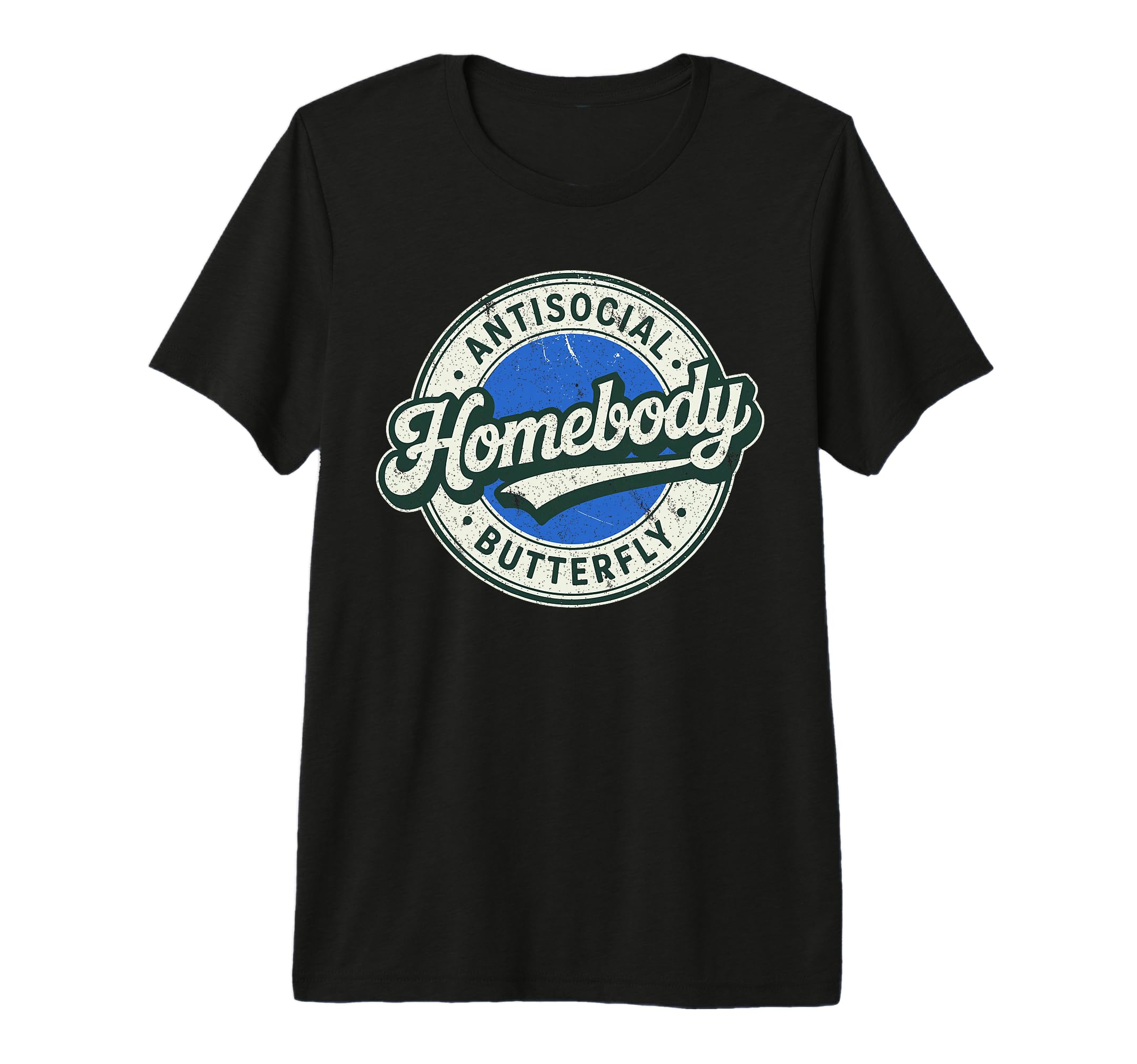 Antisocial Introvert Homebody T-Shirt - Minimalist Print for Adults - T-Shirt, Sweatshirt, Hoodie