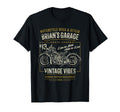Brians Garage Motorcycle T-Shirt - Minimalist Print Unisex - T-Shirt, Sweatshirt, Hoodie