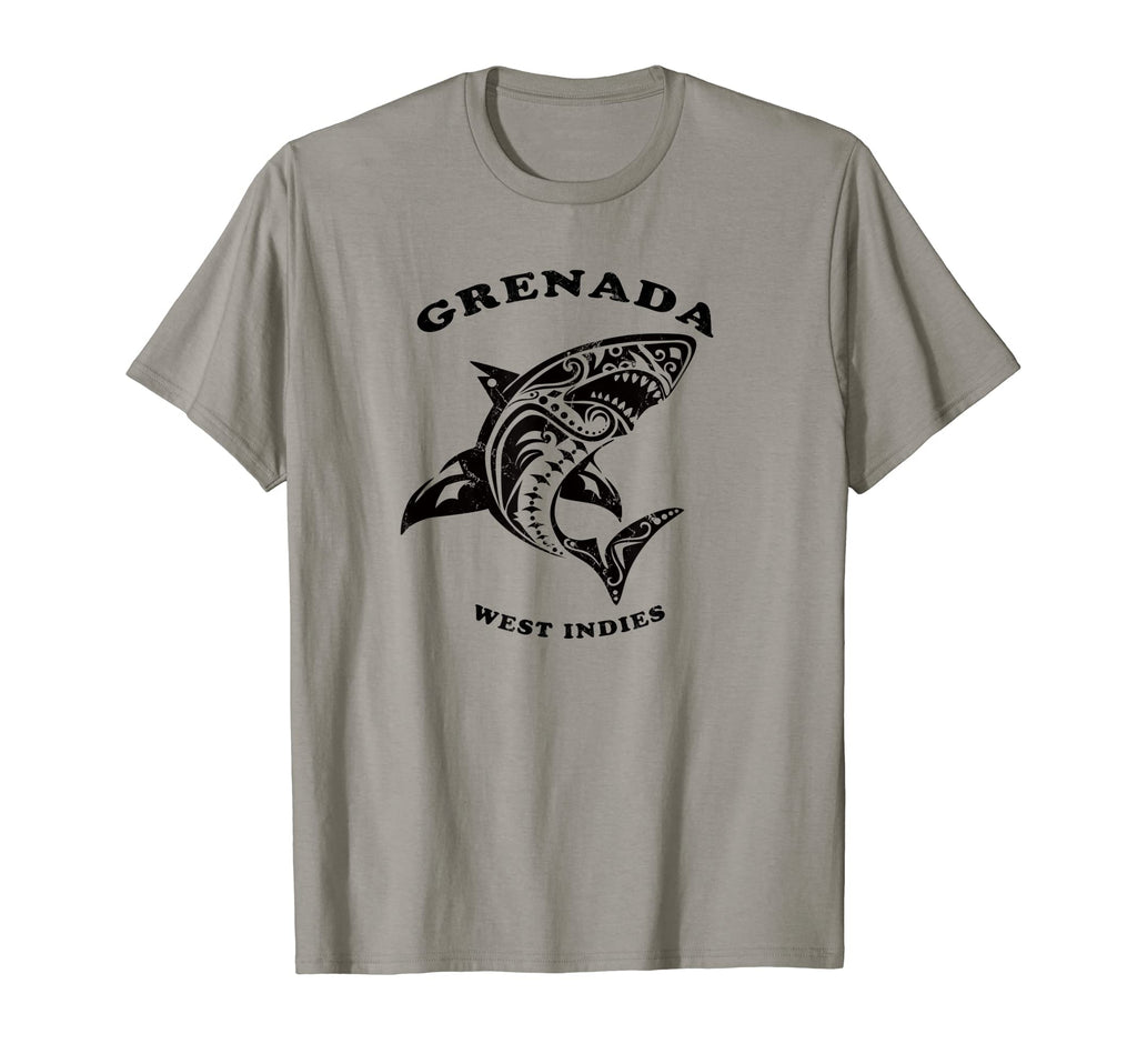 Grenada West Indies Tribal Shark T-Shirt - Aesthetic Graphic Unisex - T-Shirt, Sweatshirt, Hoodie