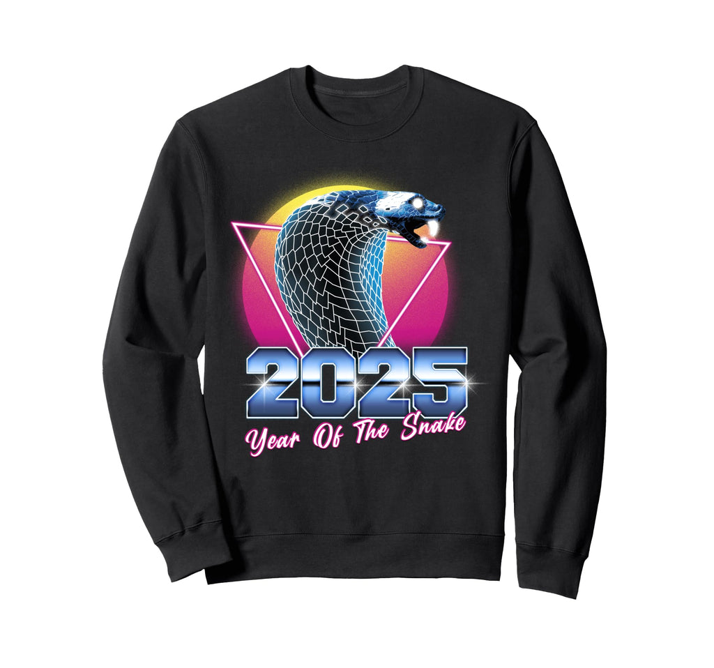 Year Snake 2025 Lunar Zodiac Chinese Sweatshirt - Minimalist Print Unisex - T-Shirt, Sweatshirt, Hoodie