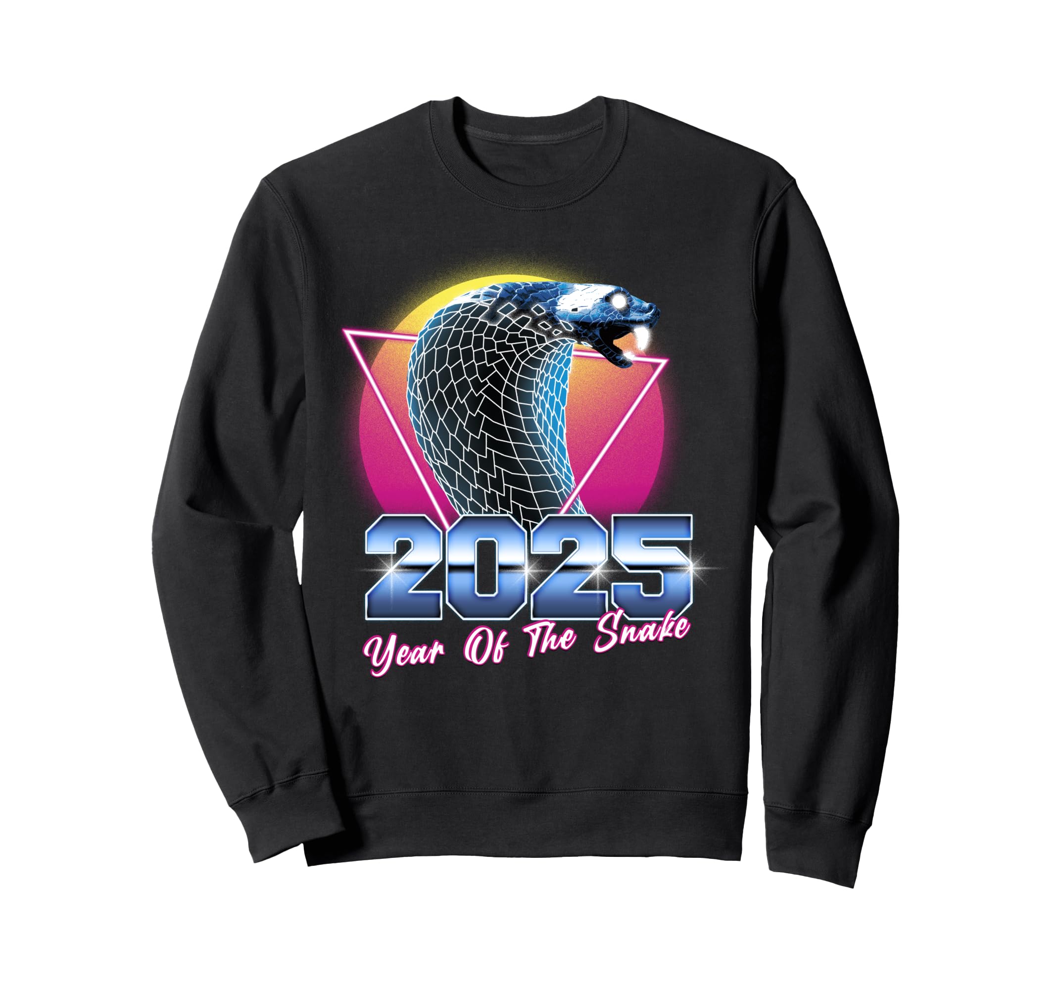 Year Snake 2025 Lunar Zodiac Sweatshirt - Custom Art Print for Adults - T-Shirt, Sweatshirt, Hoodie