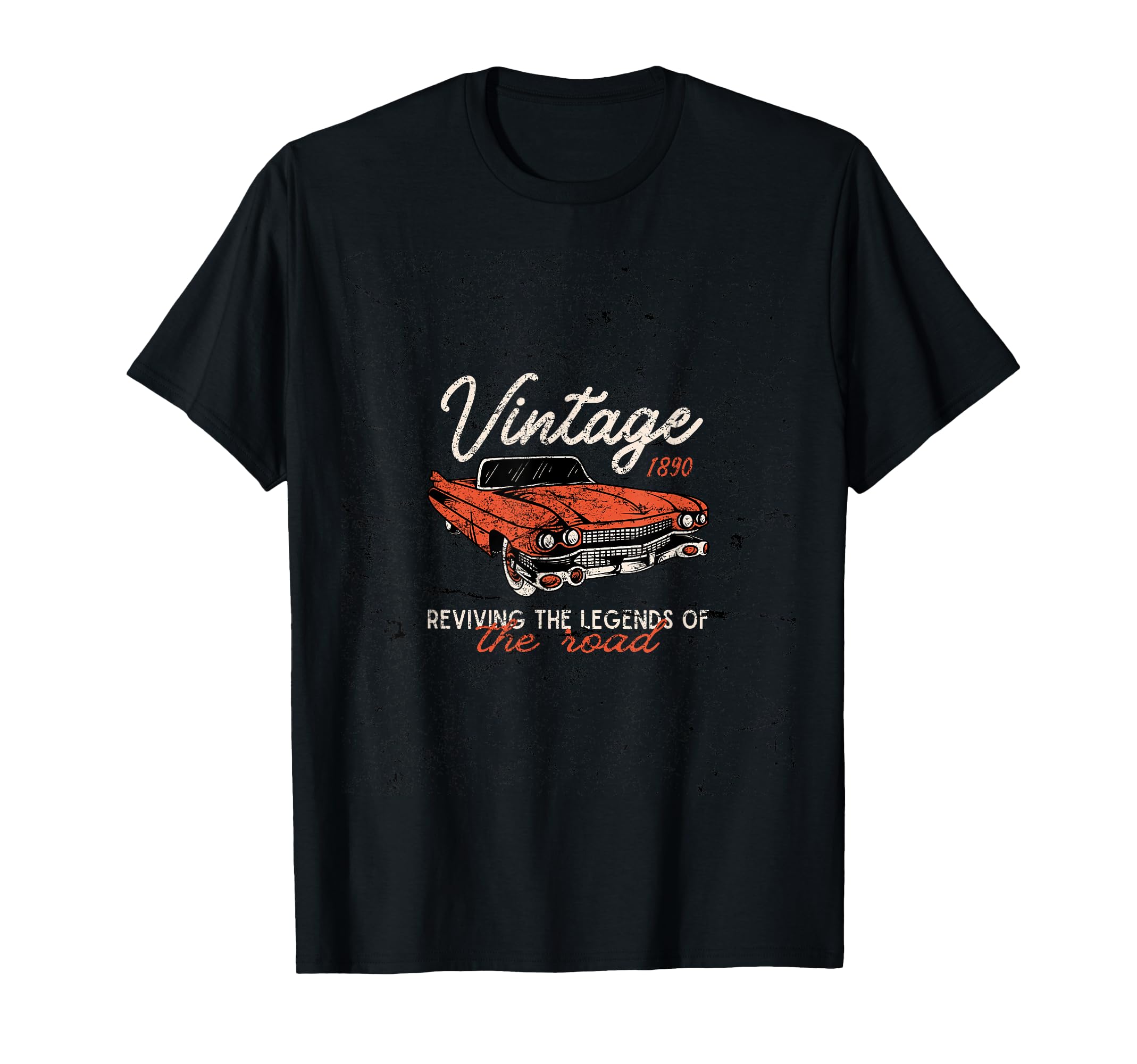 1890 Reviving Legends Roads Cars T-Shirt - Minimalist Print Unisex - T-Shirt, Sweatshirt, Hoodie