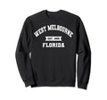 West Melbourne Florida Athletic Sweatshirt - Minimalist Print for Adults - T-Shirt, Sweatshirt, Hoodie