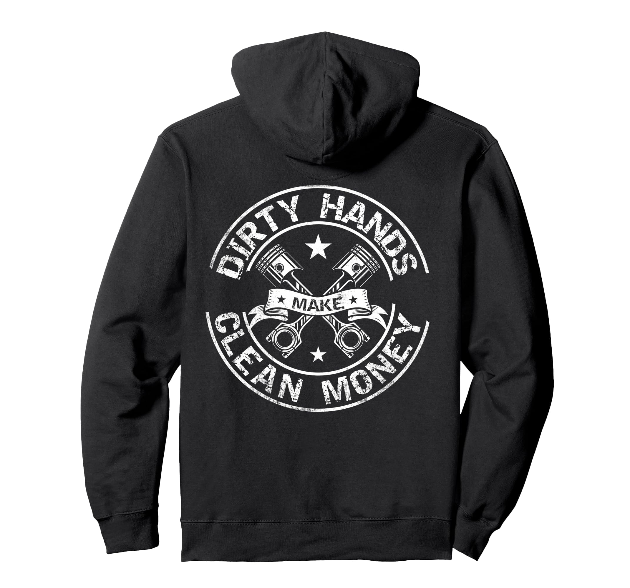My Hands May Be Dirty My Money Is Clean Hoodie - Fun Novelty Design Unisex - T-Shirt, Sweatshirt, Hoodie