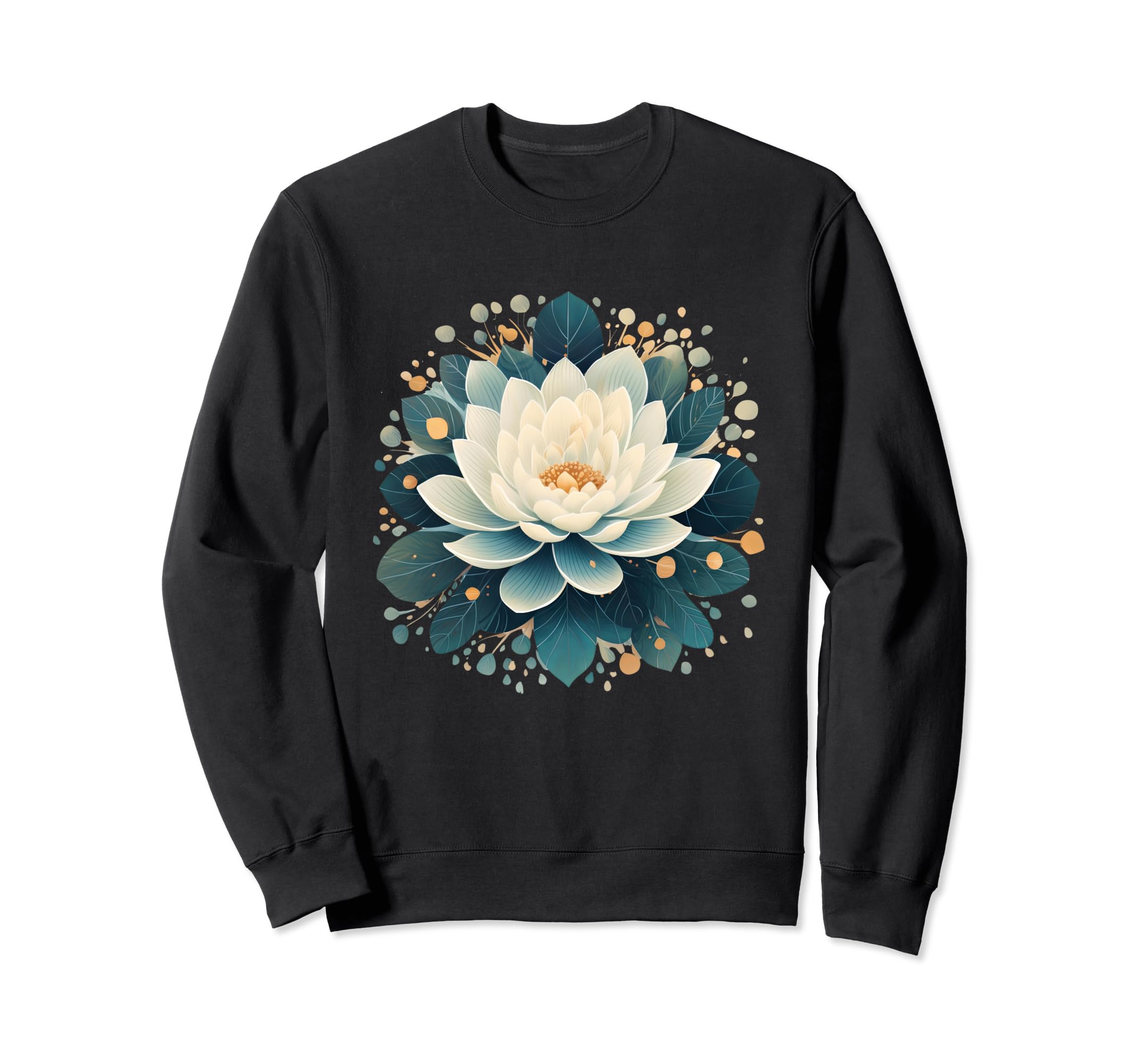 Lotus Flower Symbol Purity And Sweatshirt - Casual Everyday Wear Men Women - T-Shirt, Sweatshirt, Hoodie