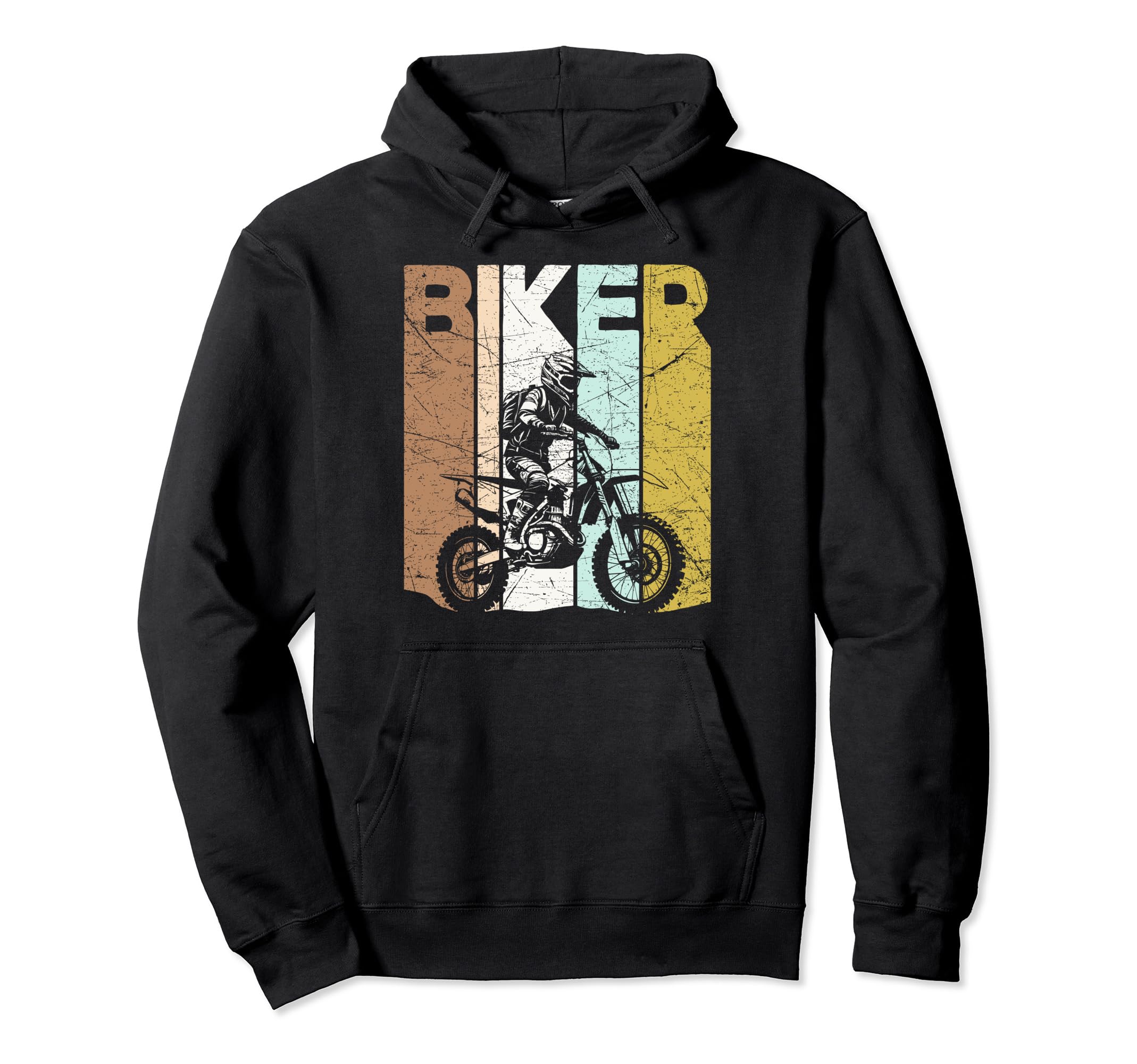 Motocross Biker Off Road Bike Rider Dirt Hoodie - Unique Graphic Unisex - T-Shirt, Sweatshirt, Hoodie