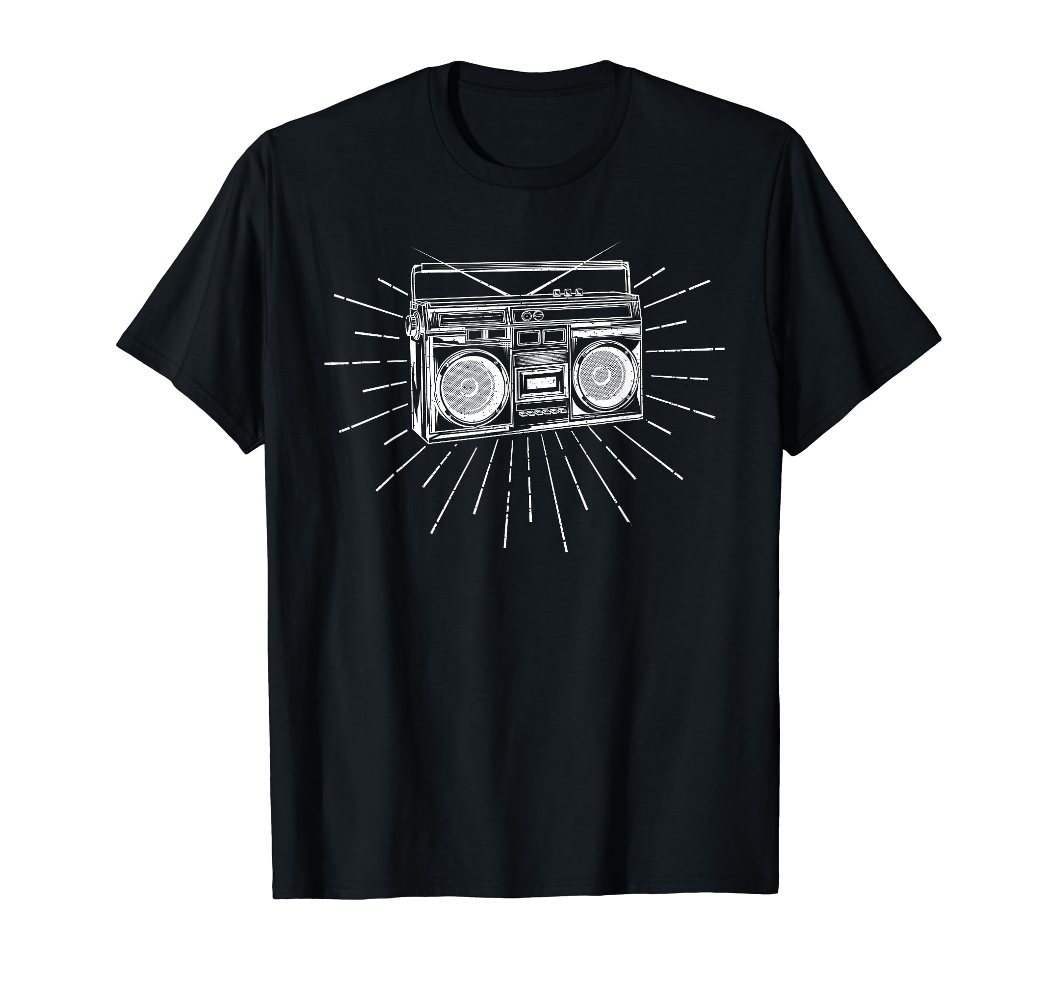 Boombox Reverie T-Shirt - Minimalist Print Unisex - T-Shirt, Sweatshirt, Hoodie