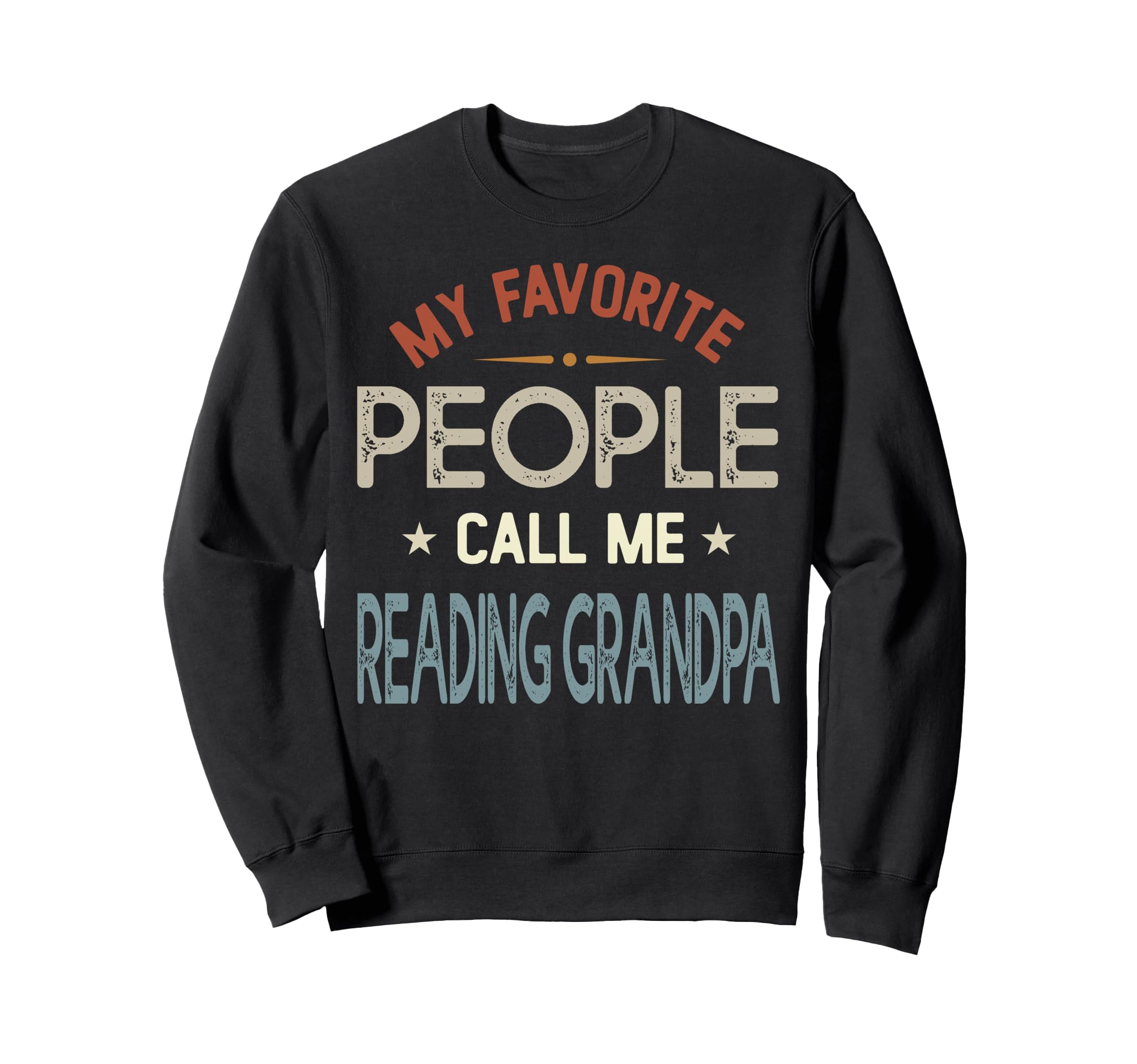 My Favorite People Call Me Reading Sweatshirt - Minimalist Print Men Women - T-Shirt, Sweatshirt, Hoodie