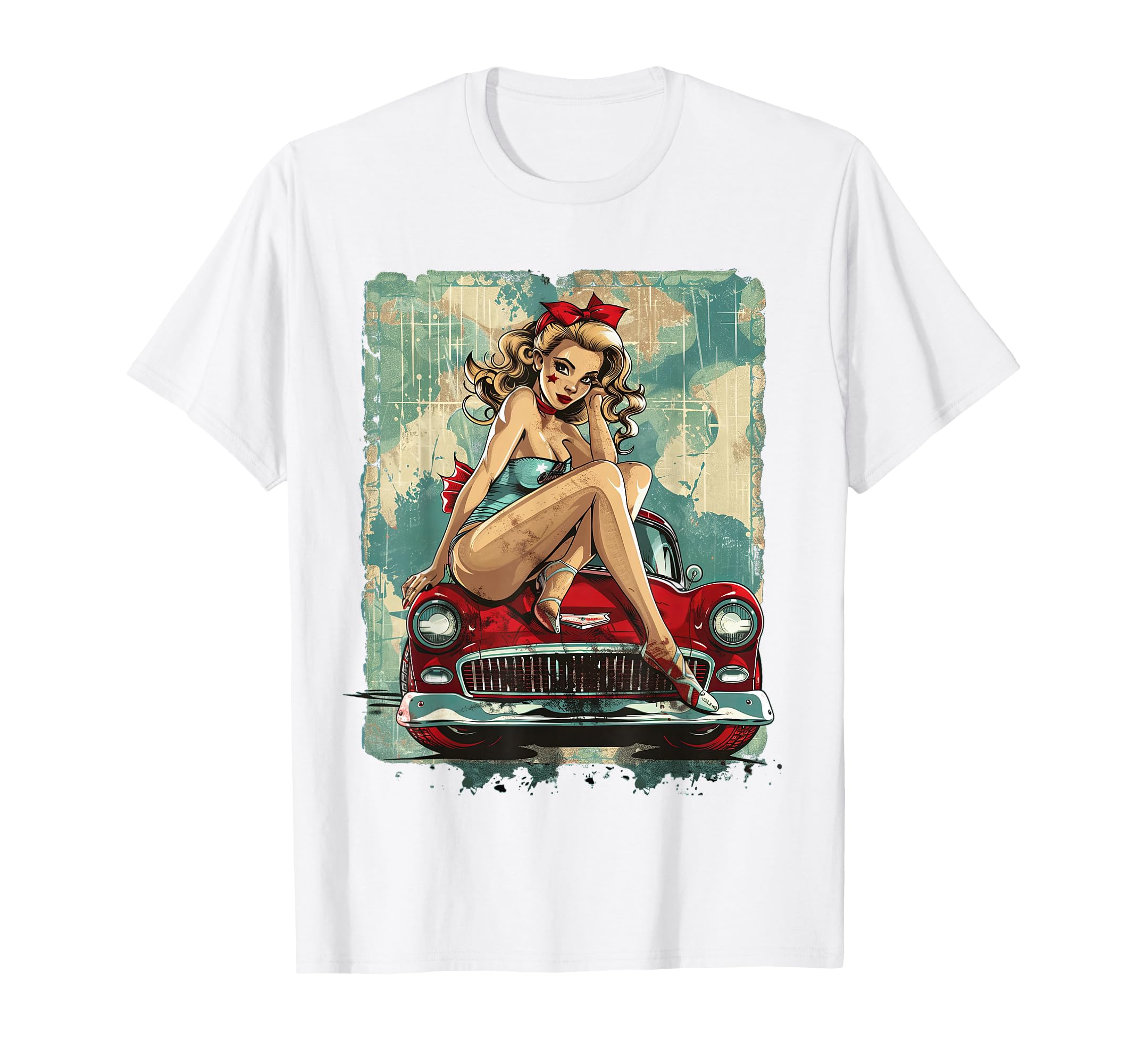 Pinup Pin Up T-Shirt - Novelty Apparel for Adults - T-Shirt, Sweatshirt, Hoodie