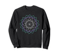 Colorful Mandala Pattern Geometry Sweatshirt - Streetwear Style Men Women - T-Shirt, Sweatshirt, Hoodie