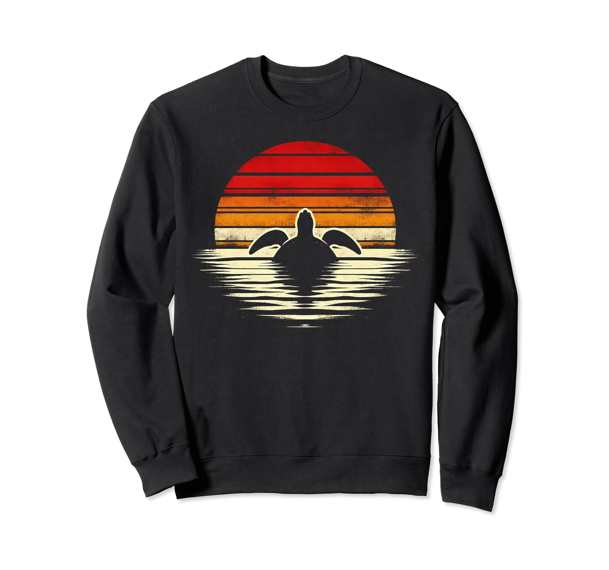Sea Turtle Sunset Safari 70S Sweatshirt - Streetwear Style Men Women - T-Shirt, Sweatshirt, Hoodie