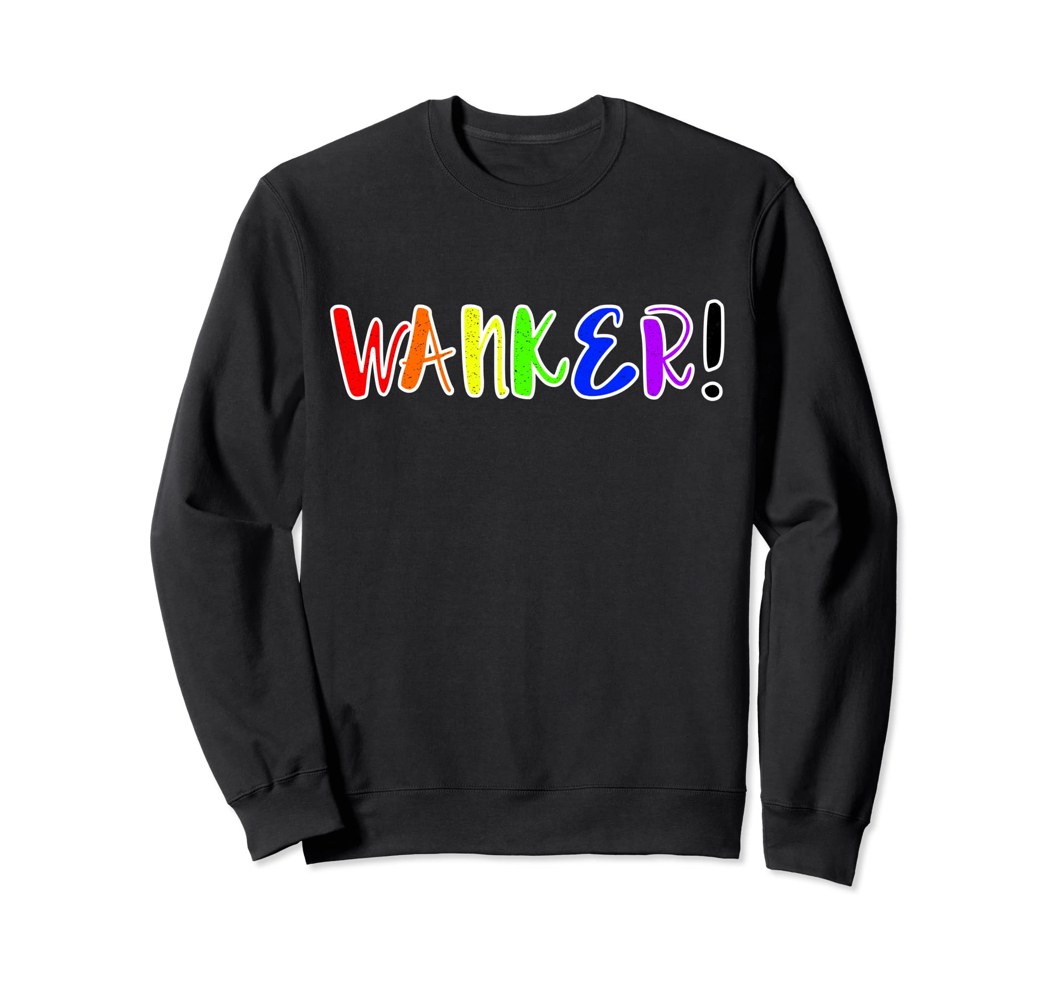 Wanker Wankers Introvert People Sweatshirt - Minimalist Print for Adults - T-Shirt, Sweatshirt, Hoodie