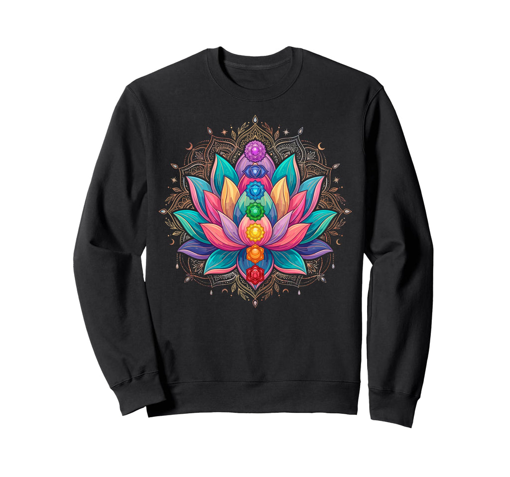 Yoga Meditation Spiritual Chakra Sweatshirt - Graphic Print Men Women - T-Shirt, Sweatshirt, Hoodie