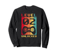 Level 2 Unlocked Gamer Controller Sweatshirt - Novelty Apparel Unisex - T-Shirt, Sweatshirt, Hoodie