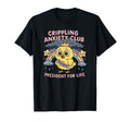 Crippling Anxiety Club Funny Sad Bird T-Shirt - Aesthetic Graphic Unisex - T-Shirt, Sweatshirt, Hoodie