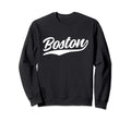 Boston Massachusetts Dark Sweatshirt - Novelty Apparel for Adults - T-Shirt, Sweatshirt, Hoodie