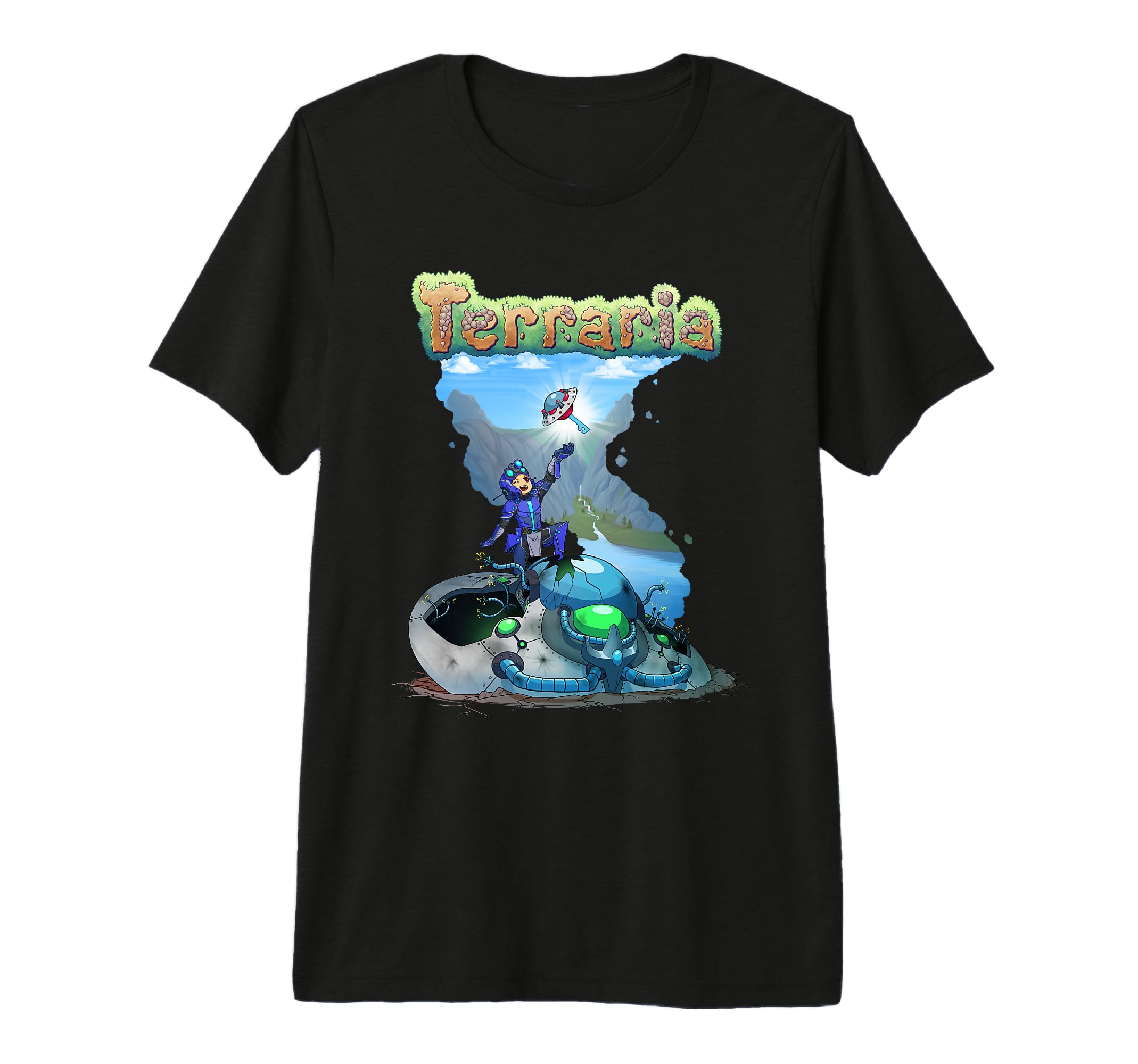 Terraria Cosmic Car Key T-Shirt - Graphic Print Unisex - T-Shirt, Sweatshirt, Hoodie