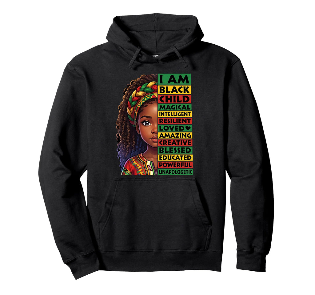 Afro Pride Black History Month Hoodie - Fun Novelty Design for Adults - T-Shirt, Sweatshirt, Hoodie