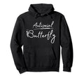 Funny Antisocial Butterfly Aesthetic Hoodie - Custom Art Print Men Women - T-Shirt, Sweatshirt, Hoodie