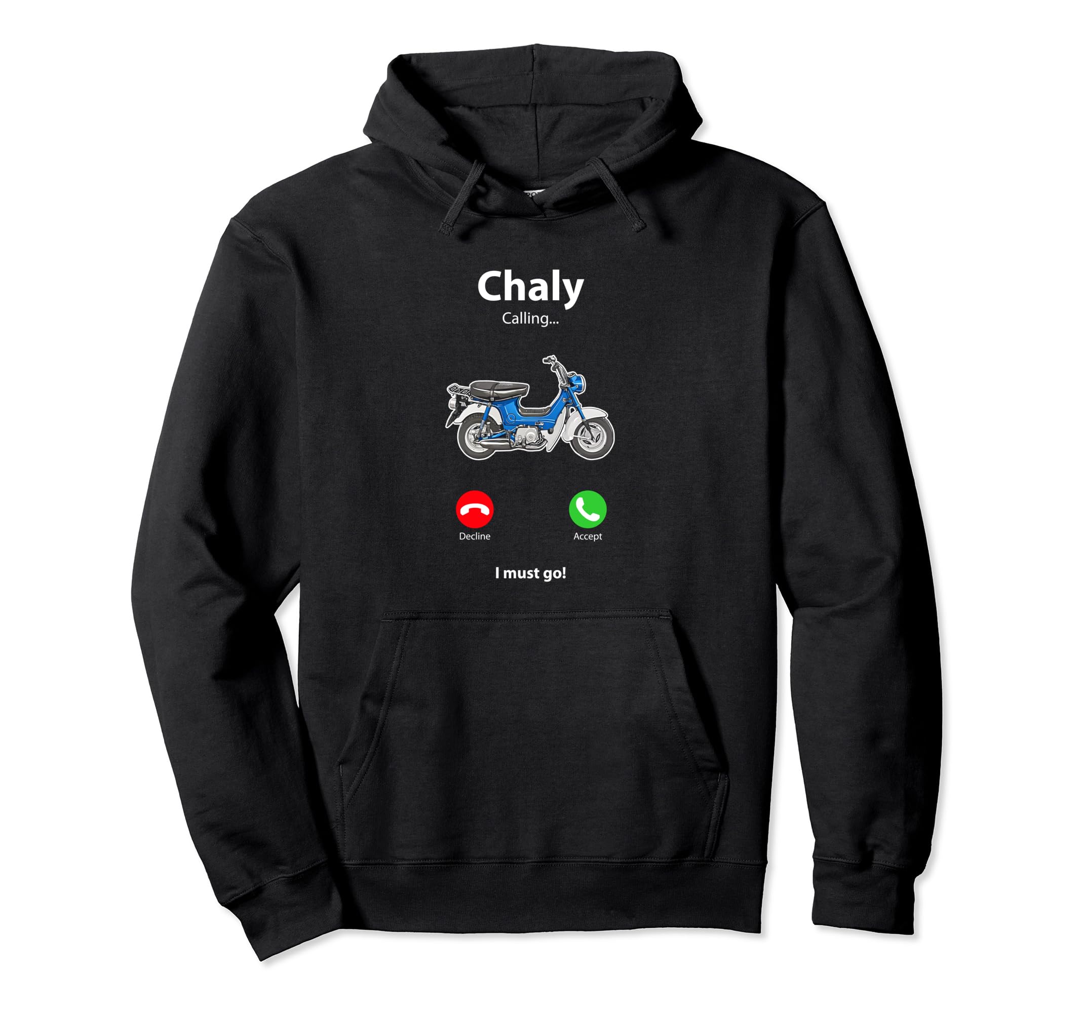 Chaly Cf50 Moped Mini Bike Motorcycle Hoodie - Minimalist Print Unisex - T-Shirt, Sweatshirt, Hoodie