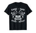 Sand Tape Spray Repeat Auto Body T-Shirt - Minimalist Print for Adults - T-Shirt, Sweatshirt, Hoodie