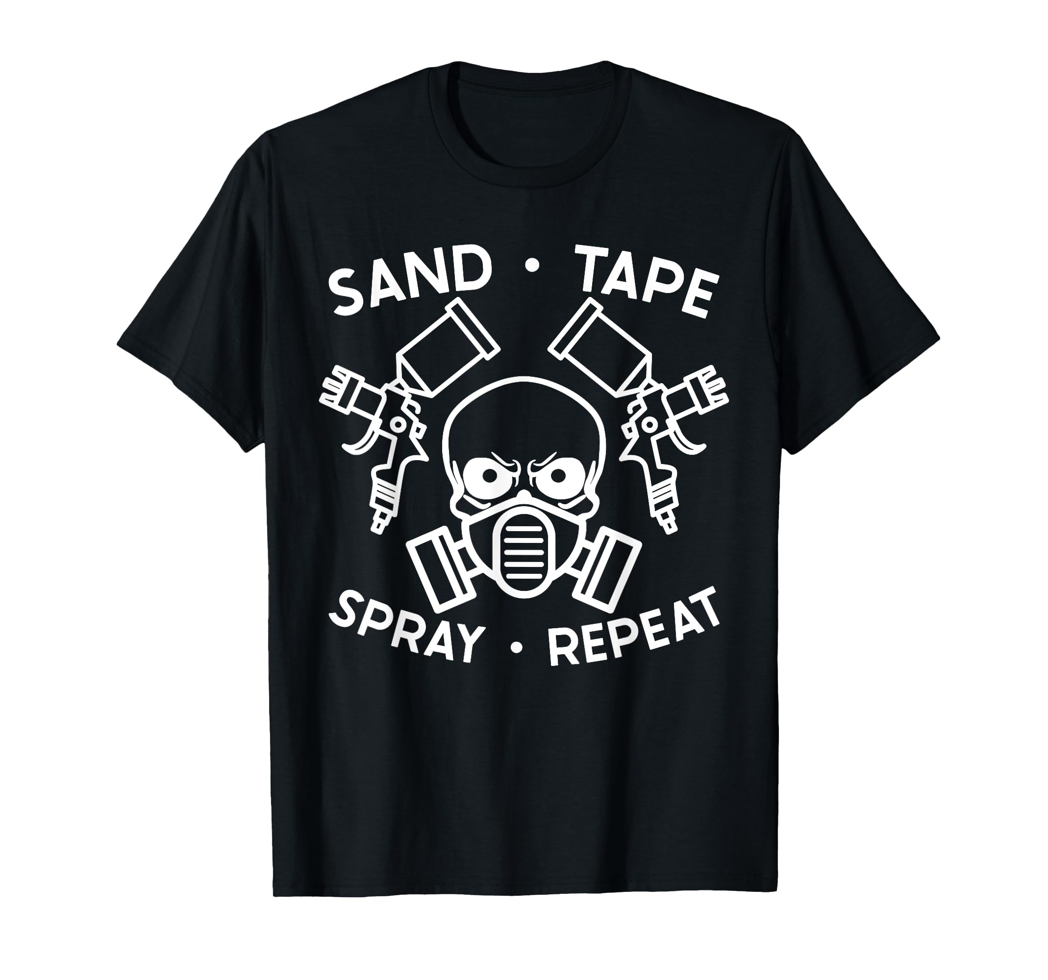 Sand Tape Spray Repeat Auto Body T-Shirt - Casual Everyday Wear for Adults - T-Shirt, Sweatshirt, Hoodie