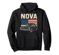 1966 1967 Nova Ss Patriotic American Flag Hoodie - Novelty Apparel Unisex - T-Shirt, Sweatshirt, Hoodie