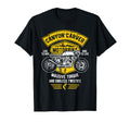 Canyon Carver Motorcycle Distressed T-Shirt - Fun Novelty Design for Adults - T-Shirt, Sweatshirt, Hoodie