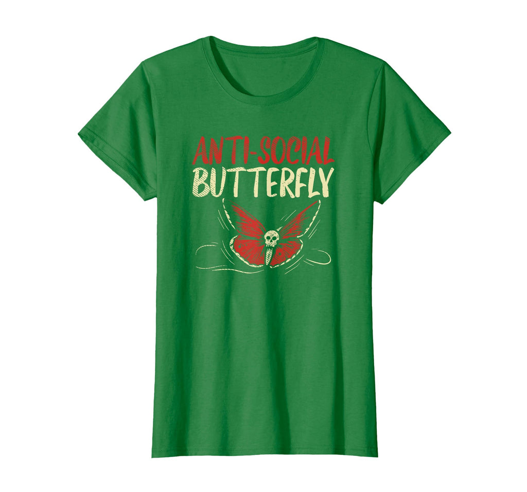 Anti Social Butterfly Goth Gothic T-Shirt - Streetwear Style Men Women - T-Shirt, Sweatshirt, Hoodie
