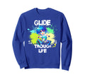 Roller Skating 70S 80S Skates Sweatshirt - Streetwear Style Unisex - T-Shirt, Sweatshirt, Hoodie