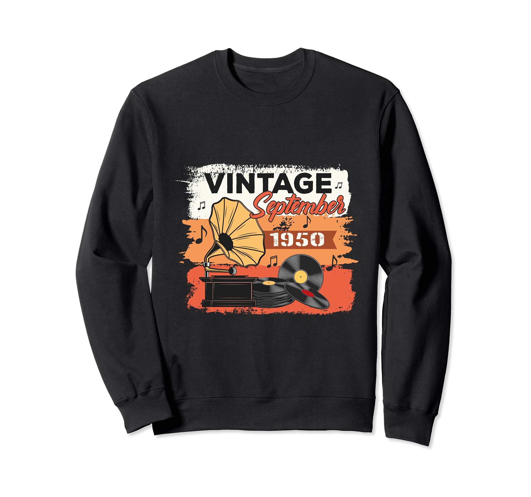 September 1950 Grandpa Grandma Sweatshirt - Fun Novelty Design for Adults - T-Shirt, Sweatshirt, Hoodie