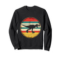 Roller Skate Dinosaur Sweatshirt - Casual Everyday Wear for Adults - T-Shirt, Sweatshirt, Hoodie