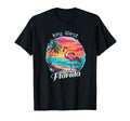 Key West Florida Beach Flamingo T-Shirt - Aesthetic Graphic Men Women - T-Shirt, Sweatshirt, Hoodie