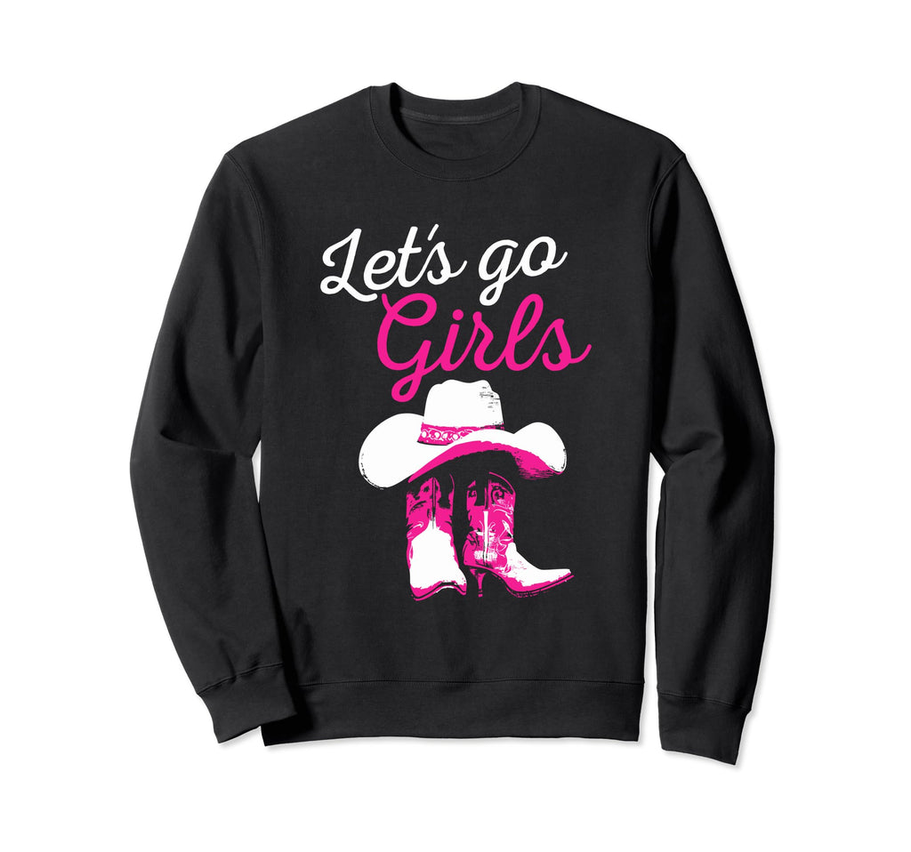 Lets Go Western Bridal Sweatshirt - Minimalist Print for Adults - T-Shirt, Sweatshirt, Hoodie