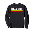 West Hills California Sweatshirt - Minimalist Print Men Women - T-Shirt, Sweatshirt, Hoodie